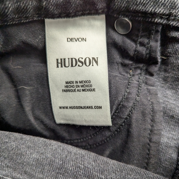 BLACK Hudson size 26 Devon shorts/ grey color!! SEE PHOTOS - Picture 4 of 12